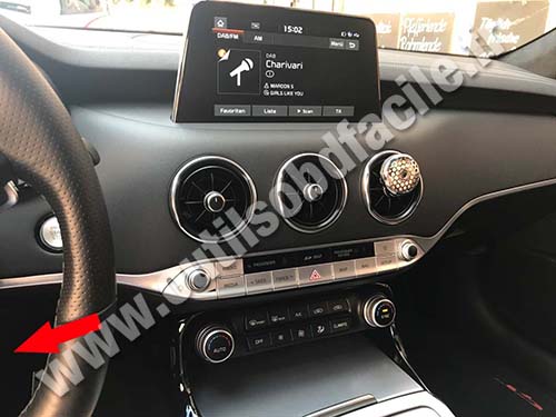 Kia Stinger - Dashboard