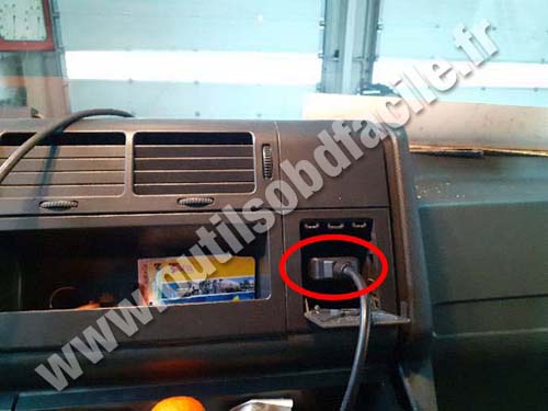 MAN TGL - OBD port