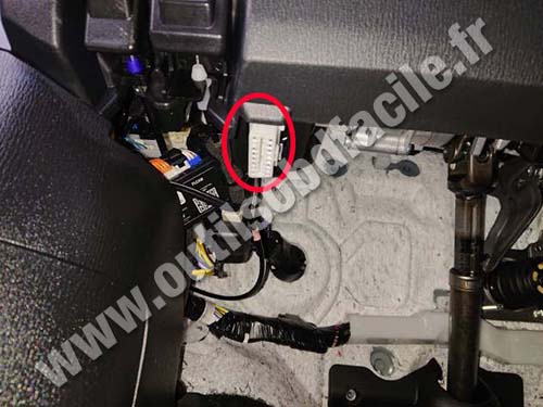 Mazda CX-5 - OBD connector