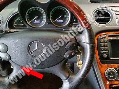 Mercedes SL - Dashboard