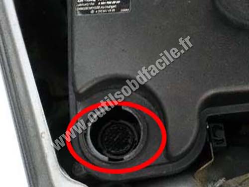 Mercedes CLK Class W210 - Diagnostic socket