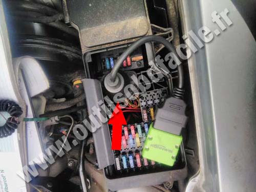 Mercedes E Class 210 - Fuse box