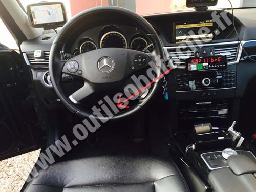 Mercedes Classe E dashboard