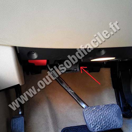 Mercedes ML W164 brake pedal