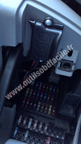 Mercedes Sprinter OBD2 plug cover