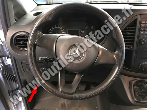 Mercedes Vito - Steering wheel