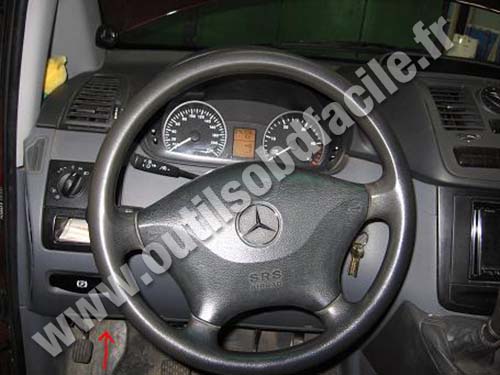 Mercedes Vito Dashboard