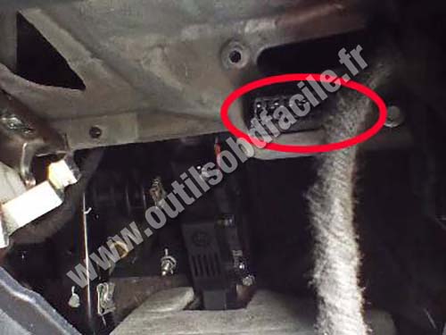 MG 6 - OBD socket