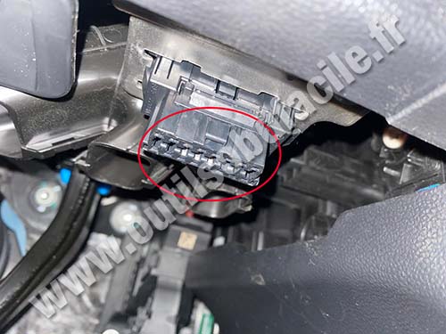 MG4 EV - OBD socket