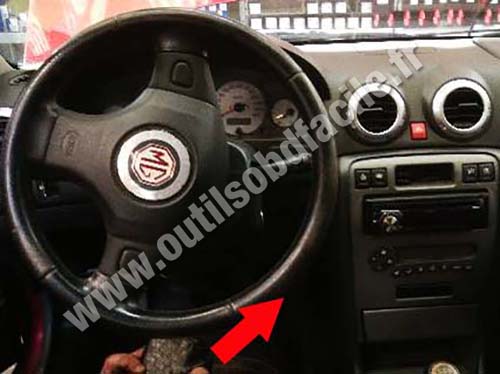 MG ZS - Dashboard