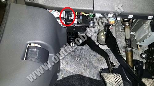 Mitsubishi ASX brake pedal