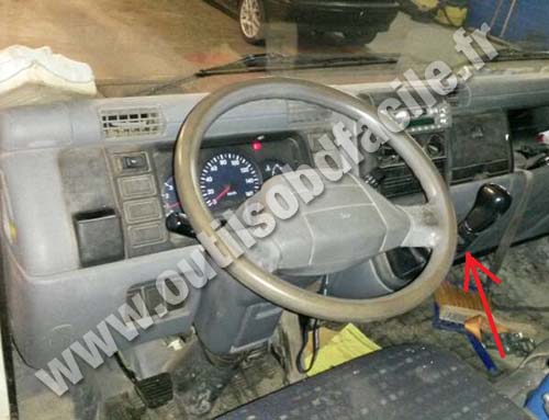 Mitsubishi Canter dashboard