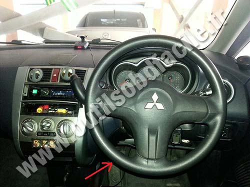 Mitsubishi Colt dahsboard