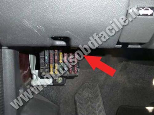 Mitsubishi Space Wagon - Fuses compartment