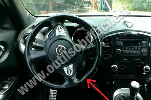 Nisssan Juke dashboard