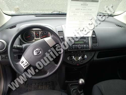 Nissan Note Dashboard