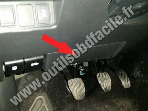 Nissan Qashqai - Pedals