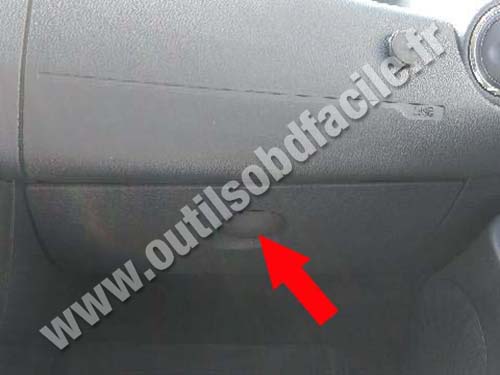 Nissan Terrano - Glove box