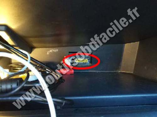 Nissan Terrano - OBD plug