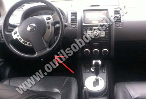 Nissan X-Trail dashboard