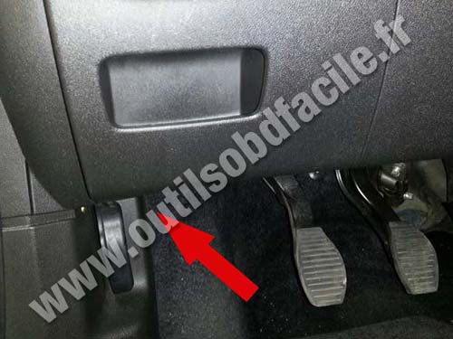 Opel Adam Hood lever