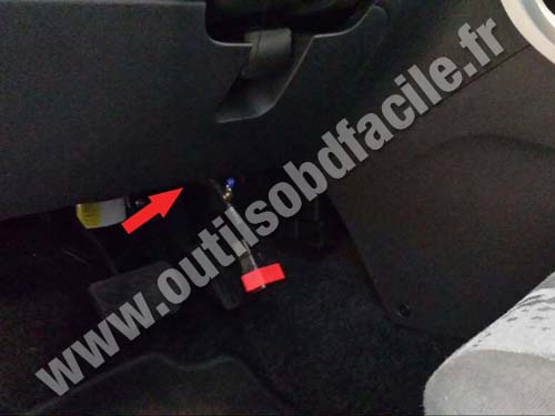 Opel Agila B Pedals