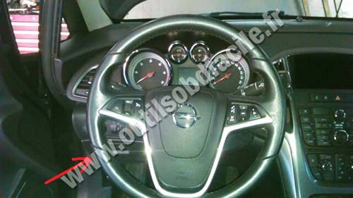 Opel Astra dashboard