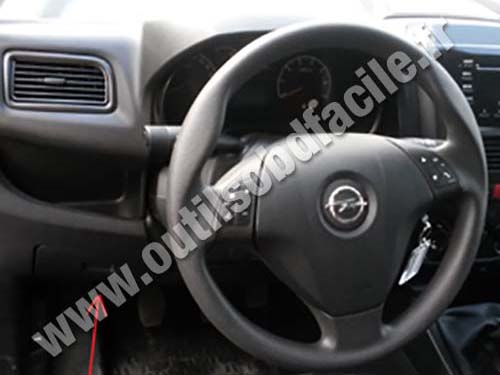 Opel Combo C dashboard