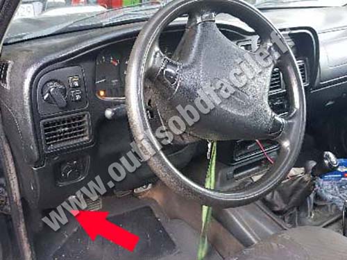 Opel Frontera A - Dashboard