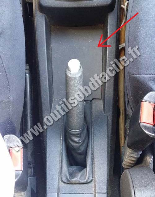 Opel Meriva handbrake