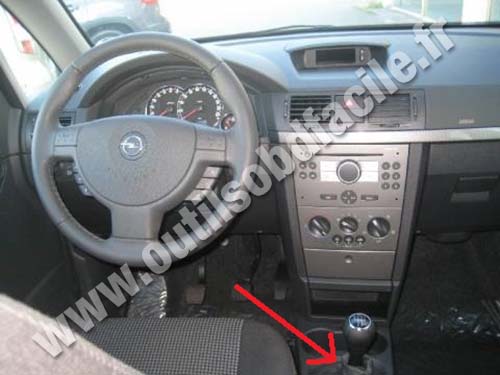 Opel Meriva dashboard