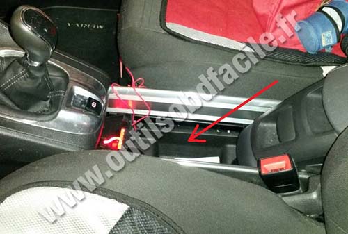 Opel Meriva handbrake