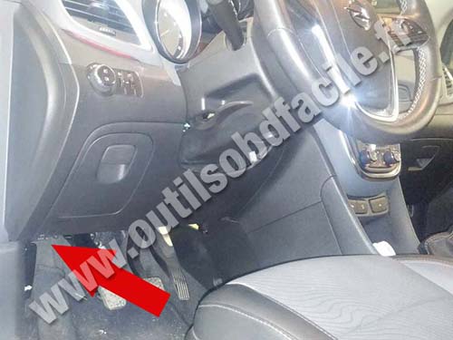 Opel Mokka Pedals