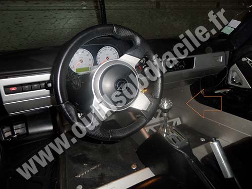 Opel Speedster dashboard