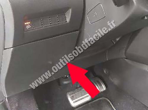 Peugeot 2008 - Pedals