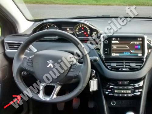 Peugeot 2008 dashboard