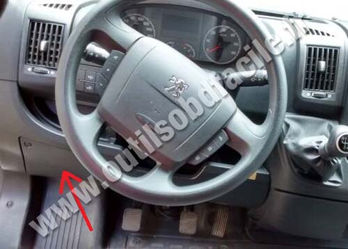 Peugeot Boxer dashboard