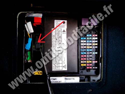 Renault Espace III fuses box