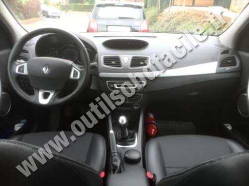 Renault Fluence dashboard