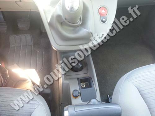 Renault Kangoo II central console