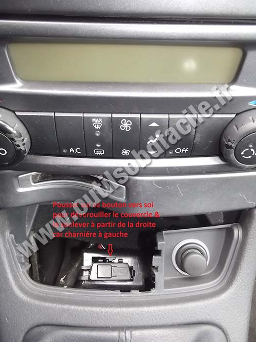 Renault Laguna 2 - Central console