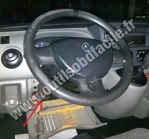 Renault Master dashboard