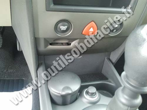 Renault Megane 2 central console