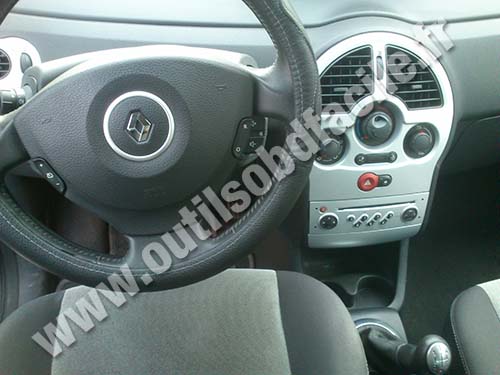 Renault Modus phase 1 dashboard