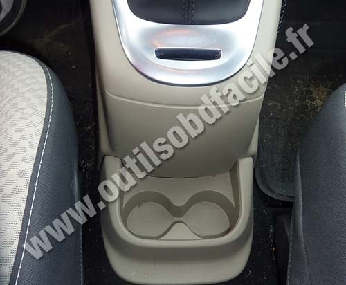 Renault Scenic 3 central console