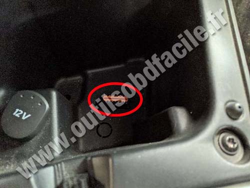 Renault Twizy - OBD port