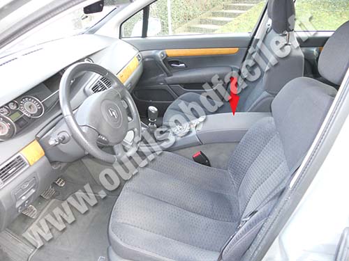 Renault Vel Satis passenger compartment