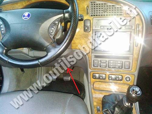 Saab 9-5 dashboard