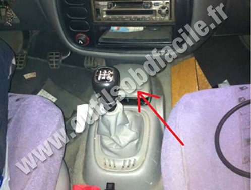 Seat Alhambra center console