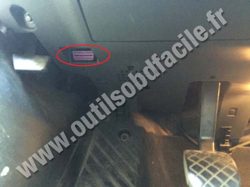 Seat Exeo - OBD2 socket